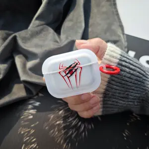 Creative Spider Scratch AirPods Pro Case, Stylish Protective Cover for Apple Earphones, Trendy Design for Men & Women, Wireless Bluetooth-compatible Shell, Protection