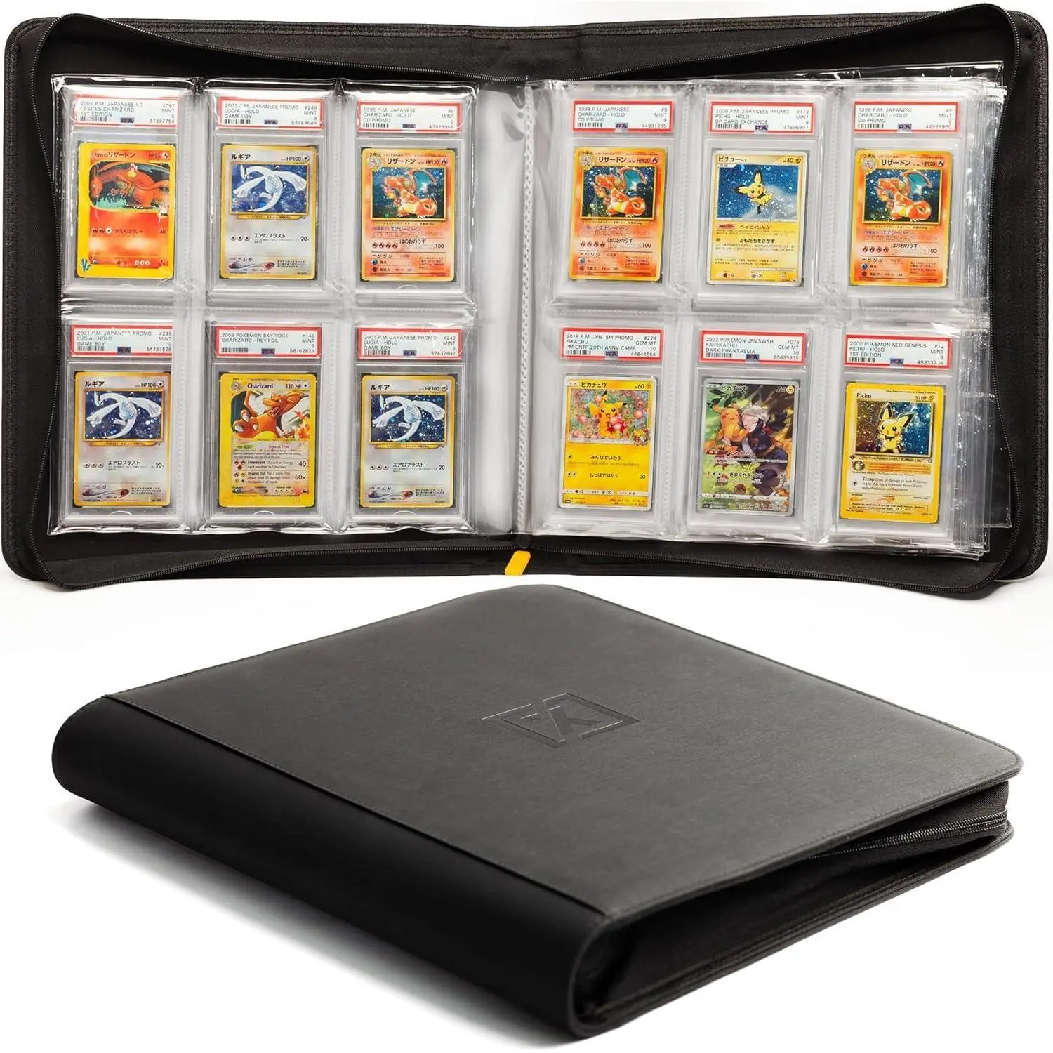 X PRO Graded Card Binder - Holds 60 Graded Slabs, Suitable for PSA and CGC Slabs | X PRO Graded Card Binder - Holds 60 Graded Slabs, Suitable for PSA and CGC Slabs |