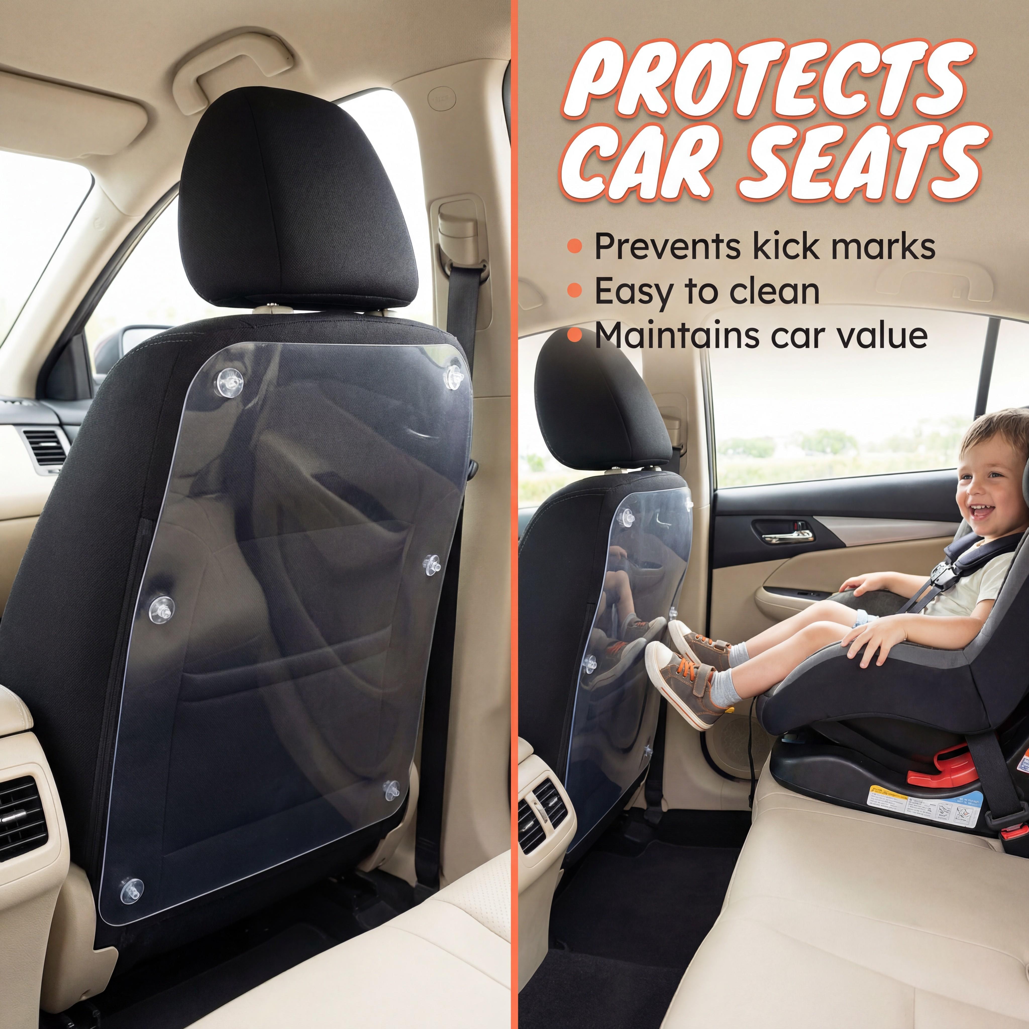 Larleaf Anti Cat Scratching Furniture Protector, Extra Large Heavy Duty Cat Deterrent Couch Guards from Cat Claws Easy-to-Apply Furniture Shield for Sofa, Walls, Doors- with 50 Twist Pins, Door Scratch Protector