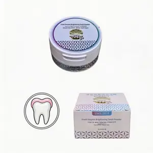 ChangYang    White Magic Powder Teeth Whitening Booster - Daily Oral Care with Hydroxyapatite & Xylitol, Instant Smile Brightener, Perfect Whitening Gift