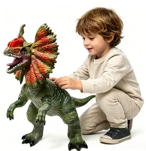 Large Dinosaur Toys- 29" Dilophosaurus Soft Dinosaur Toys for Kids 3-5, Big Inflatable Dino for Boys Girls, Toddler Party Favors Birthday Gifts