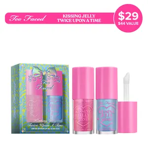 Too Faced Twice Upon A Time Kissing Jelly Hydrating Lip Oil Gift Set