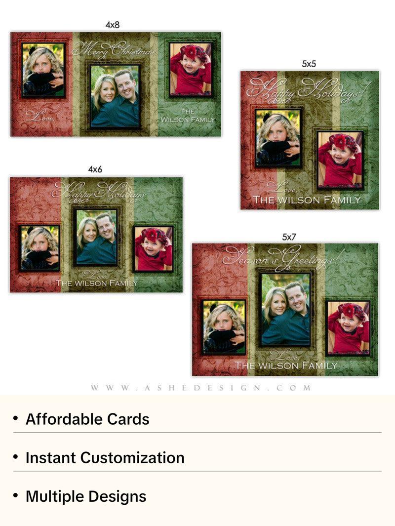 Christmas Photo Card Set - Christmas Memories Christmas Photo Card Set - Christmas Memories