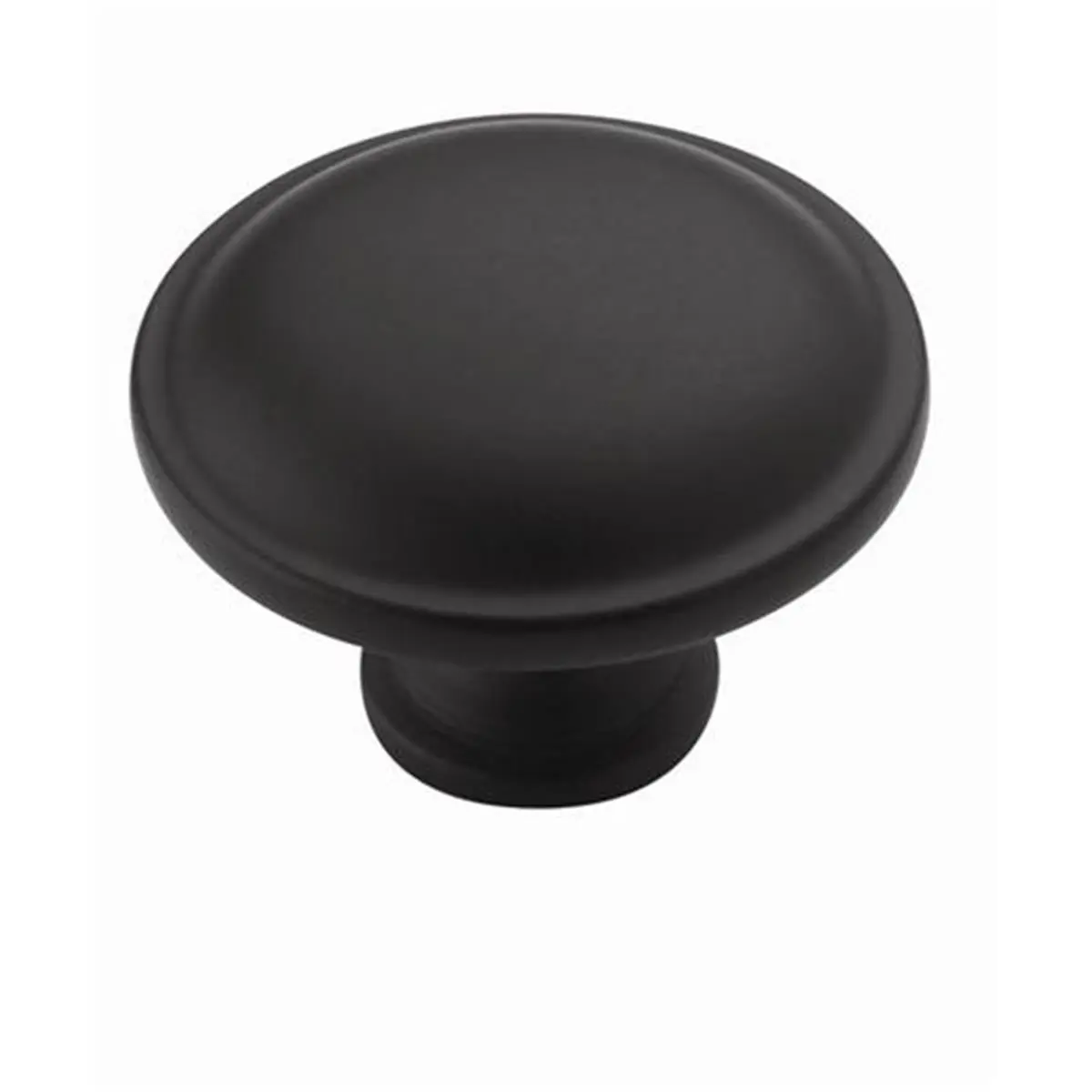 Allison Value Hardware Round Knob - Flat Black