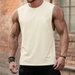 Men’s Cross Graphic Athletic Tank Top – Slim Fit Gym Workout Sleeveless Shirt, Breathable Fitness Training Vest for Outdoor & Summer Streetwear