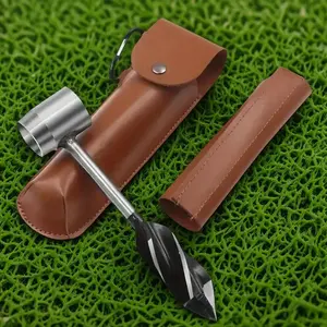 Portable Manual Drill Set for Survival Tools - Camping Essential Wood Drilling & Splitting Tool, Ideal for Hiking & DIY Projects, Easy Woodworking Gear