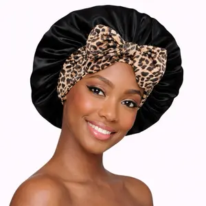 Silky XL Satin Tie Bonnet – Extra Large, Secure Fit
