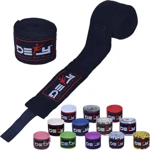 Hand Wraps for Boxing – DEFY 180 Inch Elastic Wraps for Wrist & Knuckle Support in MMA, Muay Thai & Training