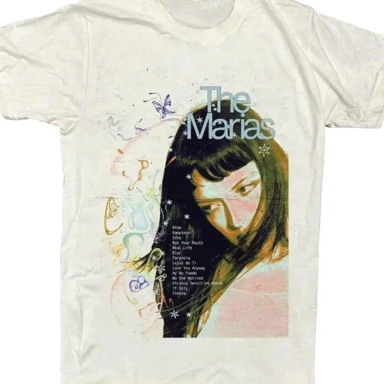 The Marias Photographic Unisex T-Shirt HN1335 KEG BWM 174 6SY