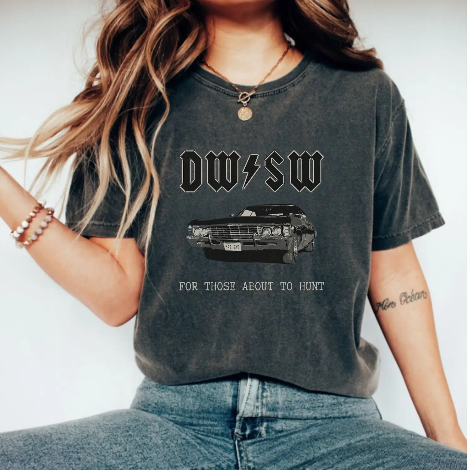 Supernatural Shirt, Dean Winchester Sam Winchester, Supernatural Gifts, Fashion Cotton, Full Colors, Full Sizes, For Men, For Women