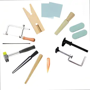 Complete Jewelry Making Tools Kit  Ring Sizer, Hammer, Saw & Polishing Set for Jewelry Crafting