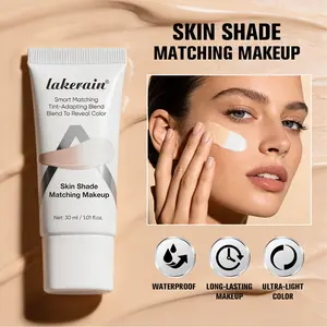 1Pcs brightening moisturizing color changing liquid foundation, Hydrating Flawless Coverage, light and durable, not easy to take off makeup color changing liquid foundation, facial makeup, women's cosmetics holiday gift