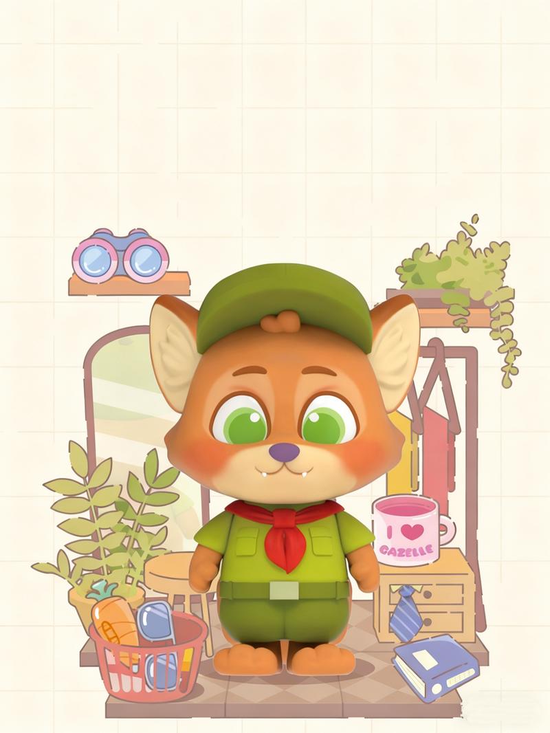 Disney Zootopia Series Daily Life Dress-Up Blind Box Ornament For Display & Collection,Exquisite Detailing,Multiple Dress-Up Styles,Mini Collectible Size,Holiday & Holiday Haul