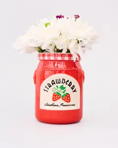 Strawberry Jam Petite Vase
