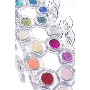 Spiritualist Eyeshadow Collection - Crystals, Shimmer & Iridescent Makeup in Various Colors for Unique Looks