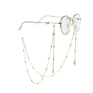 Star Moon Pendant Glasses Chain/Sunglasses Glasses Chain/Glasses Chain/Glasses Necklace/Perfect Gift