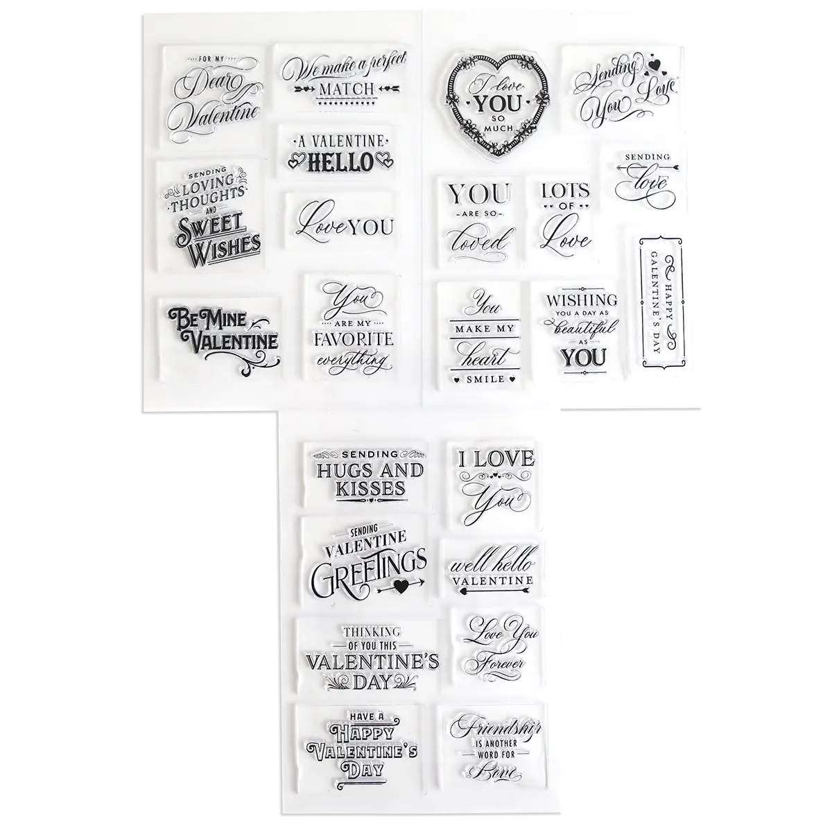 Lovely Sentiment Stamps