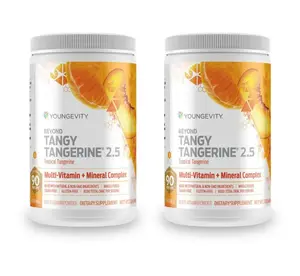 Beyond Tangy Tangerine BTT 2.5 Tropical Powder 2PACK Fruit Drink Healthy Vitamins and Minerals All in One Essential Multi-Vitamins