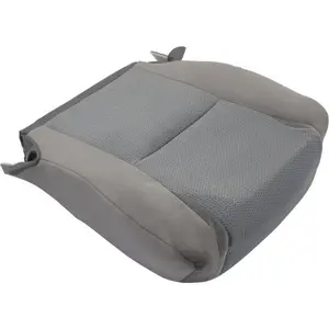 Bottom Seat Cover Compatible with 2009-2015 Toyota Tacoma Base TRD Pre-Runner Left Driver Side Cloth Seat Cover Gray