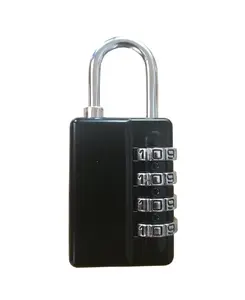 FixtureDisplays® Security Locker Combination Padlock with Key Override and Code Discovery for School, Employee, Gym or Sports Lockers 18331-1PK No Master Key