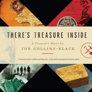There's Treasure Inside: A Treasure Hunt by Jon Collins- SHIPS LATE DEC early January