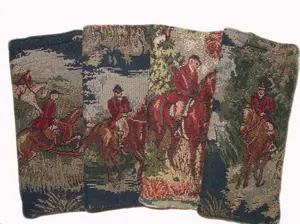 Horse Hunt Scene Luxury Glasses/Phone Case, Equestrian Handbags  #TE202