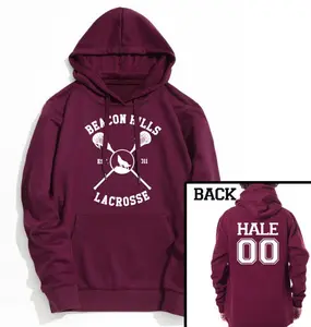 Hale 00 Beacon Hills Lacrosse Hoodie, Teen Wolf Shirt, TV Show Merch, Fan Gift, Wolf Symbol Sweatshirt, Teen Gift, Teenager Clothing