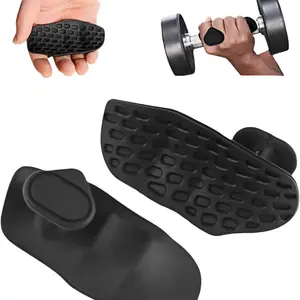 Anti-Slip Workout Grips - Ergonomic Rubber Hand Protector Gloves for Weight Lifting, Pull-Ups, Gym Training and Exercise, for Men and Women, Fitness Exercise Accessories