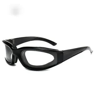 Onion Safety Goggles Anti-Fog Windproof Dustproof Design, Perfect for Onion Slicing Cooking BBQ, Ultra-Light Eye Protection