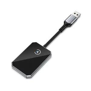 The original car's wired CarPlay box is converted to wireless, and the wired Android Auto is converted to wireless, a two-in-one car navigation system