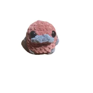 Stress ball crochet platypus
