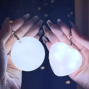 Glowing Keychain｜Clip or Hang Light Up Your Bag Instantly, Stop Fumbling in The Dark. Multiple Cute Designs, USB Rechargeable, Your On-the-Go Light Helper