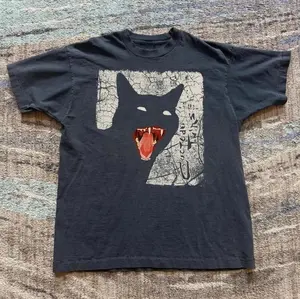 Youth and Adult Cocteau Twins Style Cat Tee, 90s Graphic Tee, Streetwear Style, Gift for Women, Men