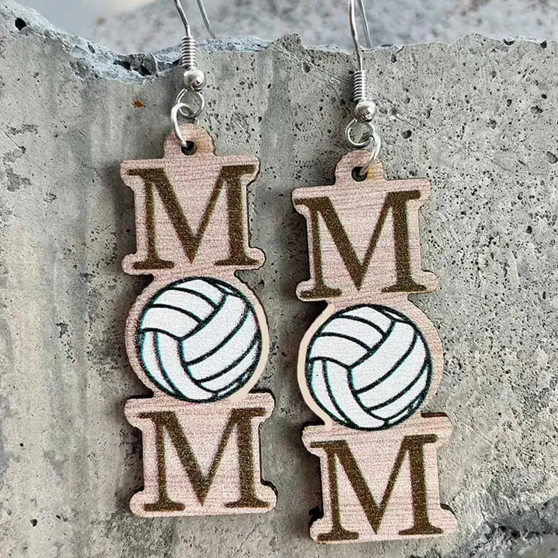 Volleyball Mom Earrings