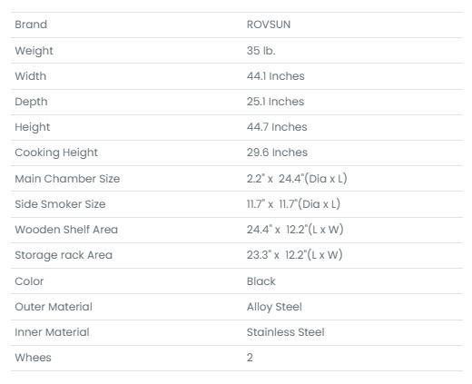 [FLASH SALE] ROVSUN BBQ Charcoal Grill Outdoor Patio Barbecue Cooker with Wheels