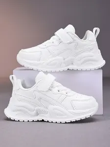 Unisex Low Top Sneakers for Boys & Girls, Comfortable Casual Shoes for All Seasons, Anti-Slip Shock Absorbing Running Shoes, Athletic Shoes