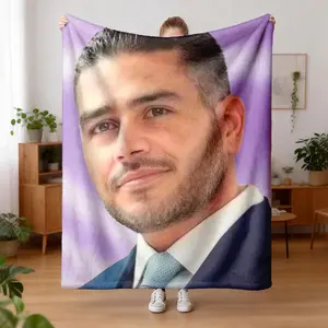 Omar Garcia Hafuchi Print Flannel Blanket, Comfortable and Warm, Durable for Sofa, Office, Bed, Camping, Travel, Ideal Holiday Gift