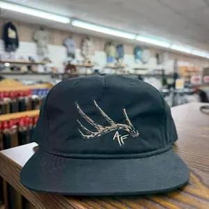 The Antler Rope Hat - Black