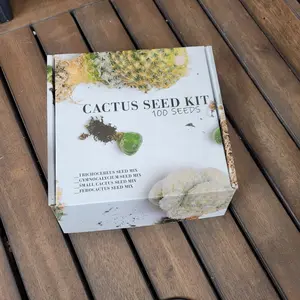 Small Cactus Variety Cacti Cactus Seed Garden Kit 100 Seeds Included Great Gift!