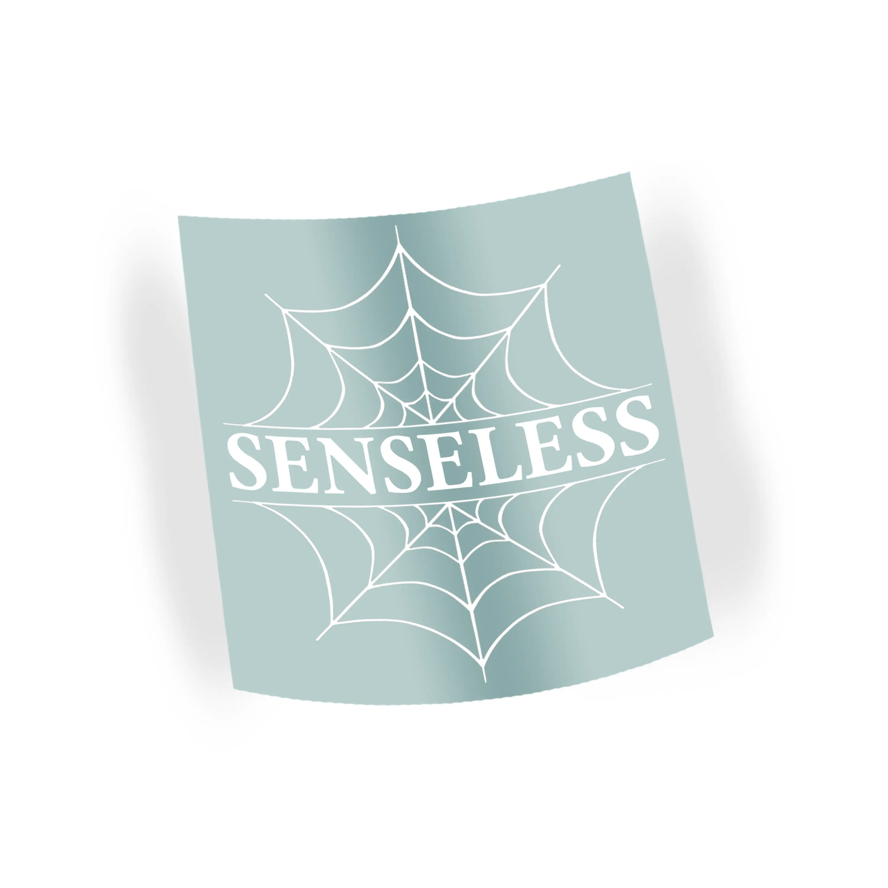 Senseless Spider Web Vinyl Car Window Sticker