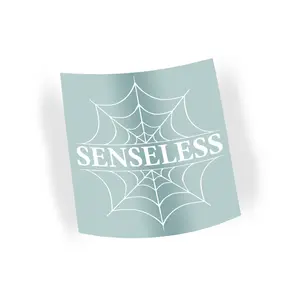 Senseless Spider Web Vinyl Car Window Sticker