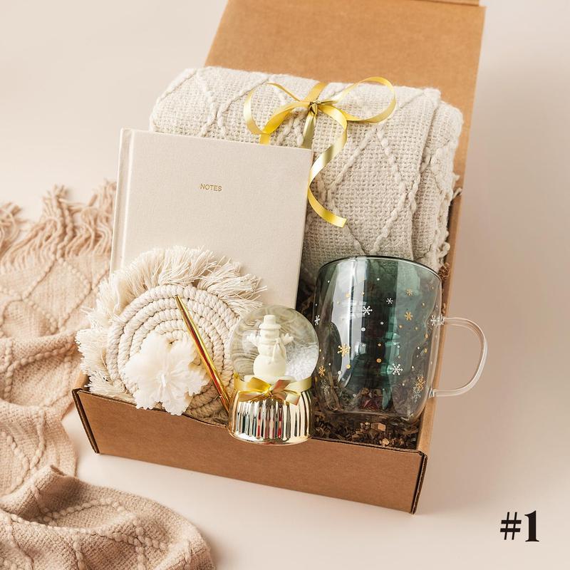 Custom In Description, Holiday gift box, Christmas gift basket, Winter Gift, Gift Box For Women, Care Package for Her, Cozy Christmas Care Package