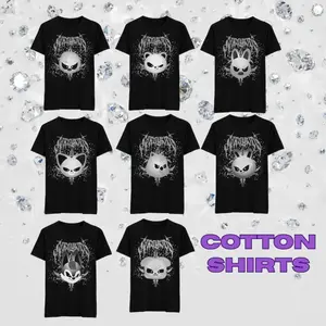 SKZ Chibi Evil Cotton T-Shirt, Kpop SKZ Tee
