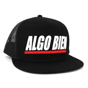 Algo Bien Black flat visor hat