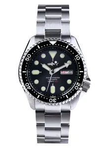Heimdallr Sport Diving Mechanical Watch, 316L Stainless Steel, Sapphire Crystal, 200m Waterproof, Latest Model, Men's Luxury Timepiece, Waterproof Diver Wristwatch