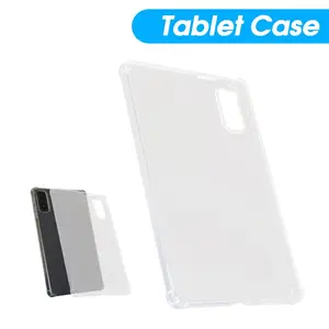 For Alldocube IPlay 70 Mini Pro/Mini Ultra/Mini 3 Ultra TPU Transparent Protective Case Shockproof Anti-scratch Stand Cover