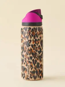Owala FreeSip Stainless Steel Water Bottle Wild At Heart Edition, 2026 Reusable Insulated Tumbler with FreeSip Straw Lid, Travel Friendly Drinkware for Daily Hydration Outdoor Use Gym Office and Summer Gift Ideas
