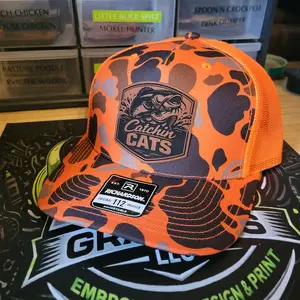 Catchin Cats Catfish fishing hat cap