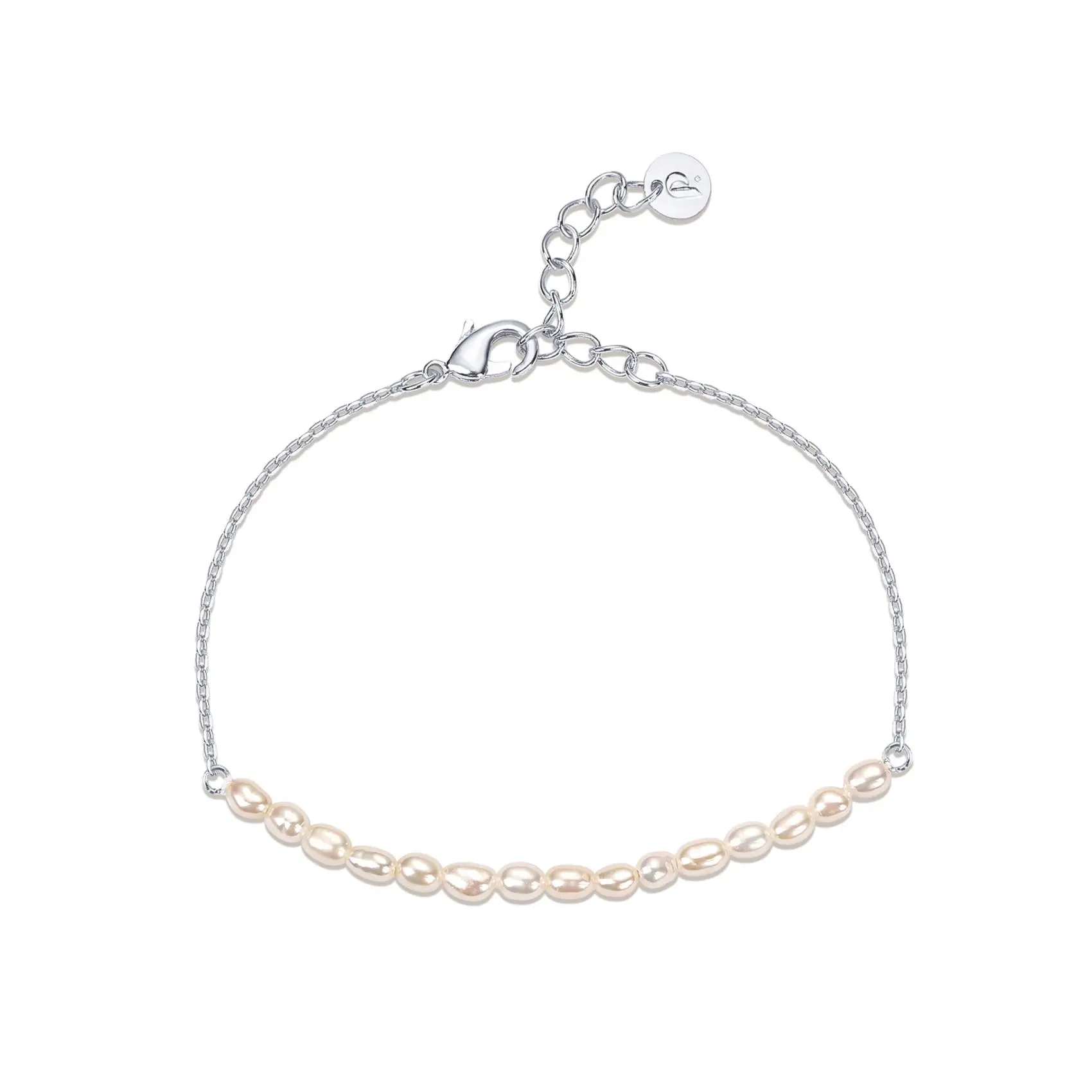 Dainty Pearls - White Gold