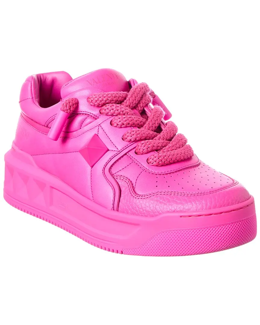 Valentino Roman Stud Leather Sneaker